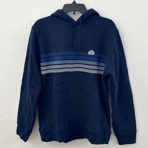 Patagonia Men's Line Logo Ridge Stripe Uprisal Hoody (Navy/Size M)